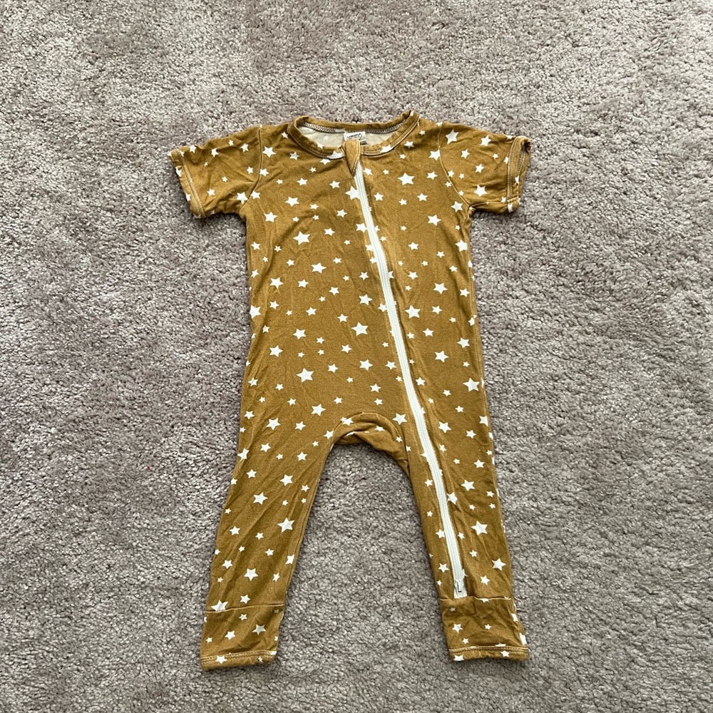 LARKSPUR short sleeve romper